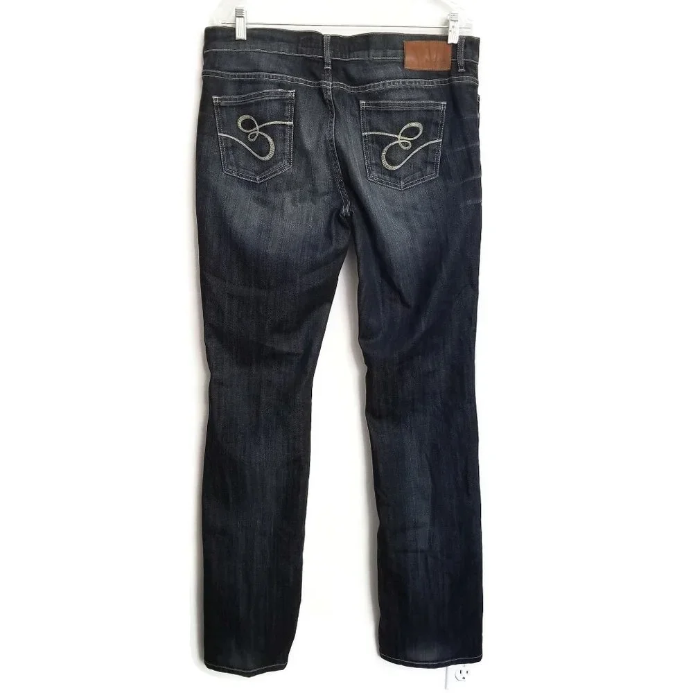 ESCADA SPORT 'Luca' Medium Wash Blue Jeans Denim Straight Leg EU 44 US 14 - Picture 2 of 10